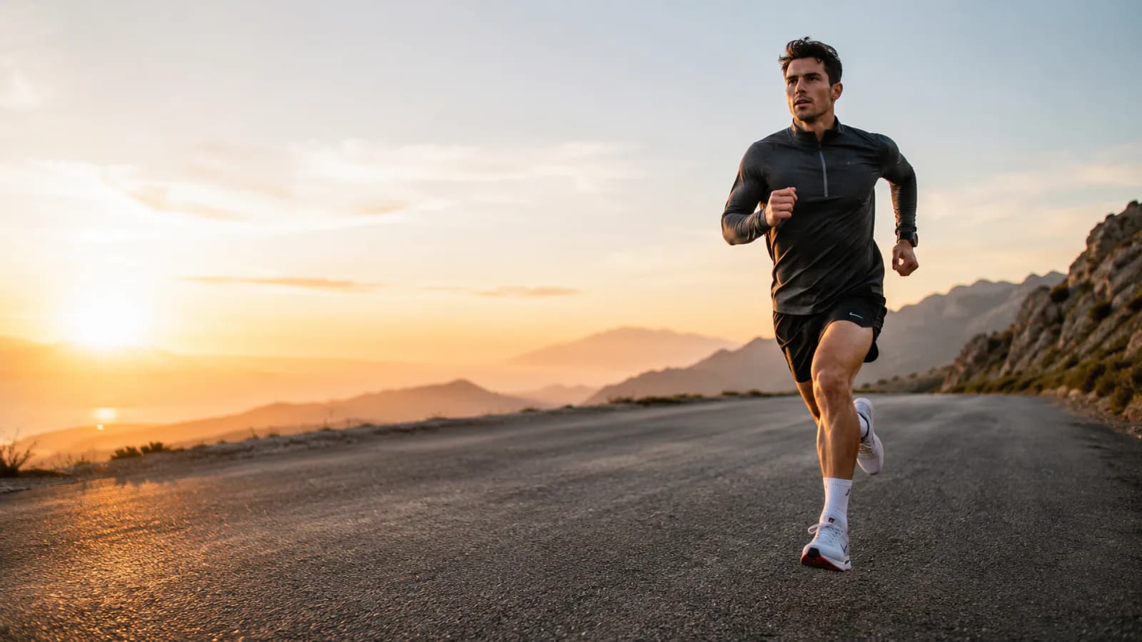 Atleta in allenamento - programma Running & Maratona