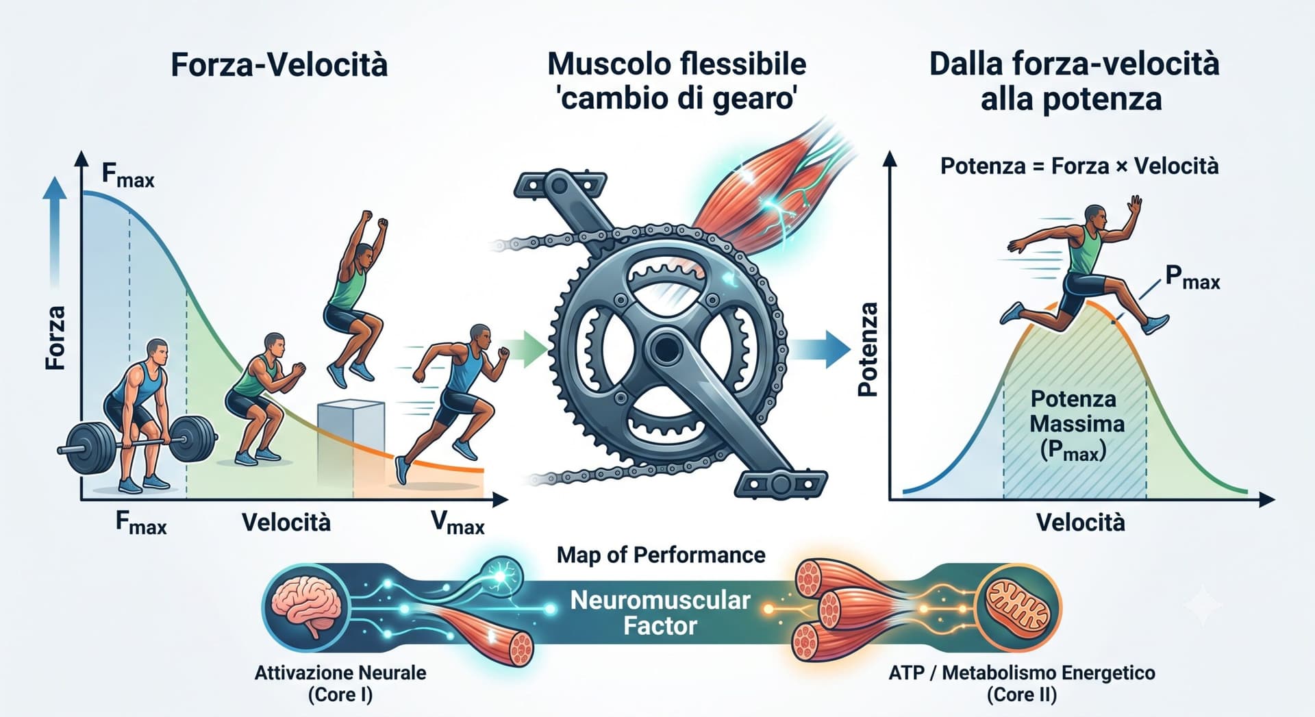 Il fattore neuromuscolare: dalla relazione forza-velocità alla potenza